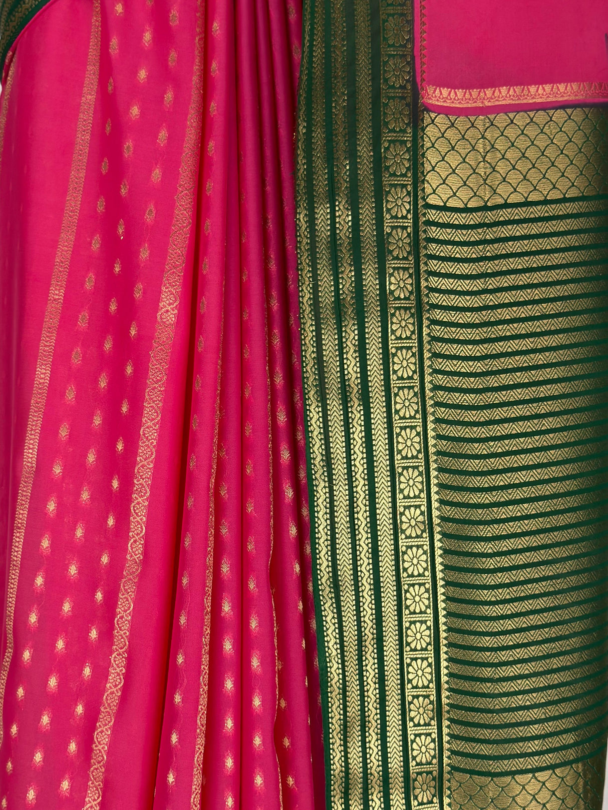 MIMOSA Gajari Saree Saree — fleets shot full lifestyle