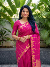 MIMOSA Rani Saree Saree — pose 10 styling detail