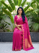 MIMOSA Rani Saree Saree — pose 8 styling detail