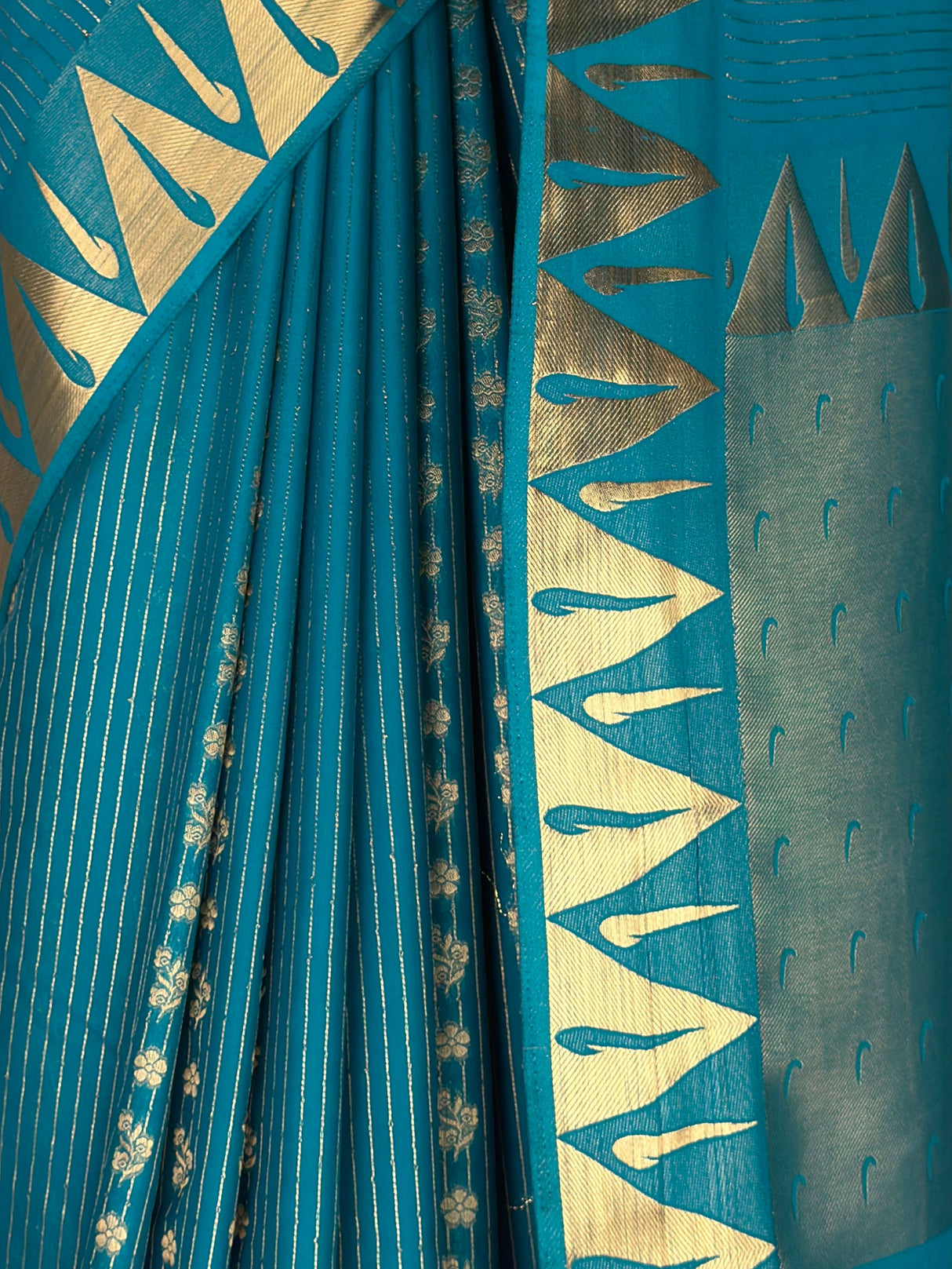MIMOSA Sapphire Saree Saree — fleets shot full lifestyle