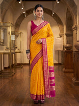 MIMOSA Gold Saree Saree — pose 5 styling detail
