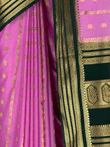 MIMOSA Pink Saree Saree — fleets shot full lifestyle