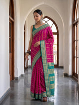 MIMOSA Rani Saree Saree — pose 9 styling detail