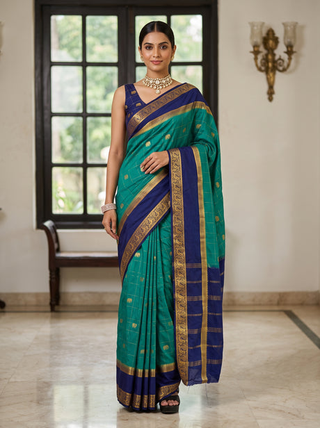 MIMOSA Rama Saree Saree — front view on mannequin