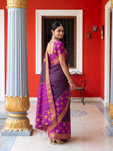 MIMOSA Jamun Saree Saree — pose 7 styling detail
