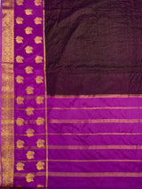 MIMOSA Jamun Saree Saree — pallu and zari work detail
