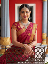 MIMOSA Rani Saree Saree — pose 10 styling detail