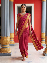 MIMOSA Rani Saree Saree — pose 6 styling detail