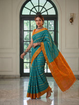 MIMOSA Sapphire Saree Saree — pose 9 styling detail