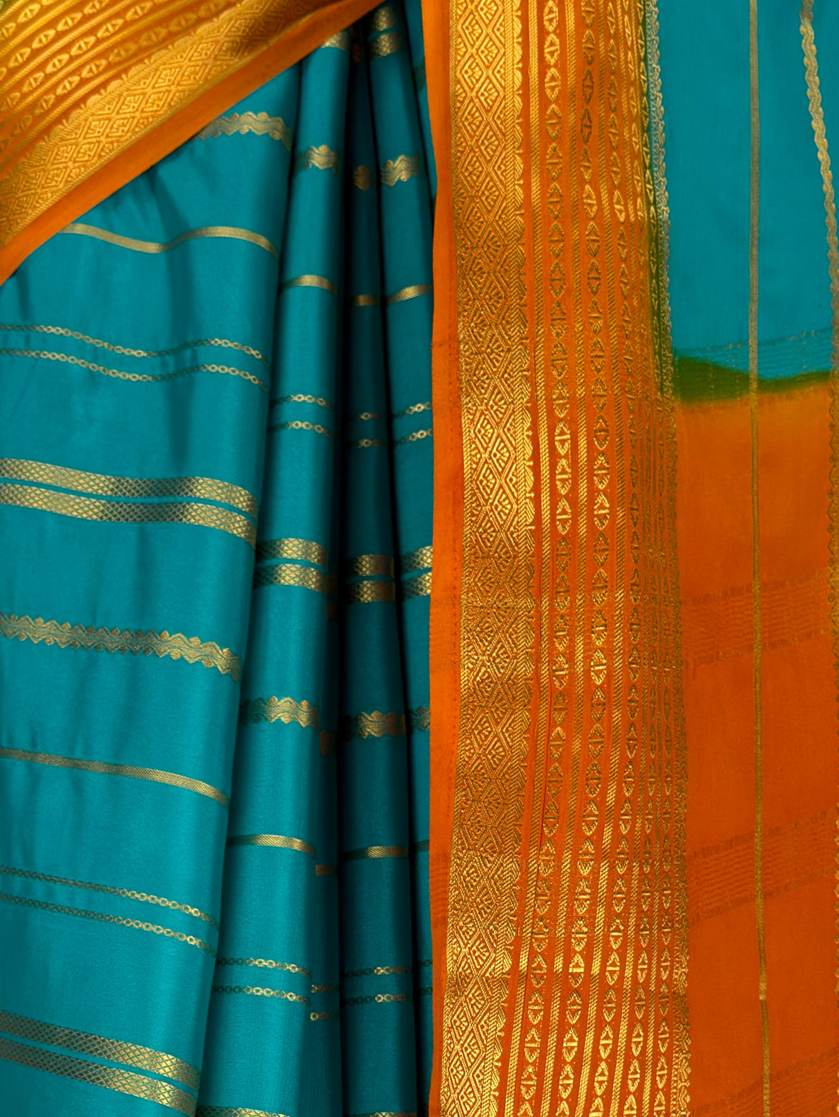 MIMOSA Sapphire Saree Saree — fleets shot full lifestyle