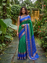 MIMOSA Rama Saree Saree — pose 4 styling detail