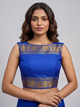 MIMOSA Rama Saree Saree — blouse close-up