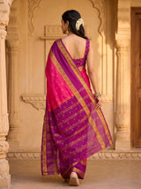 MIMOSA Gajari Saree Saree — pose 2 styling detail