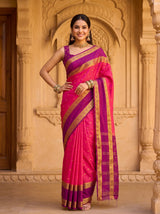 MIMOSA Gajari Saree Saree — pose 4 styling detail