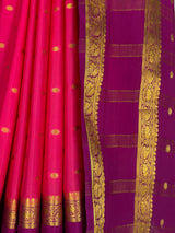 MIMOSA Gajari Saree Saree — fleets shot full lifestyle