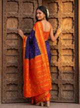 MIMOSA Navy Saree Saree — pose 7 styling detail