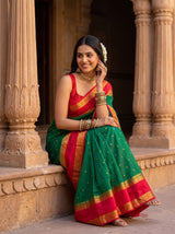 MIMOSA Rama Saree Saree — pose 8 styling detail