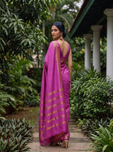 MIMOSA Pink Saree Saree — pose 7 styling detail