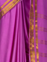MIMOSA Pink Saree Saree — fleets shot full lifestyle