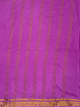 MIMOSA Pink Saree Saree — pallu and zari work detail