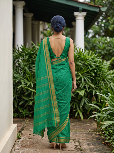 MIMOSA Rama Saree Saree — pose 2 styling detail