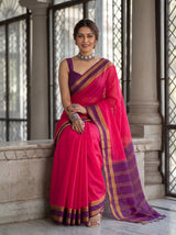 MIMOSA Gajari Saree Saree — pose 8 styling detail