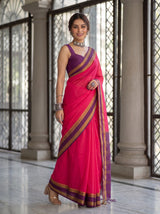 MIMOSA Gajari Saree Saree — pose 9 styling detail