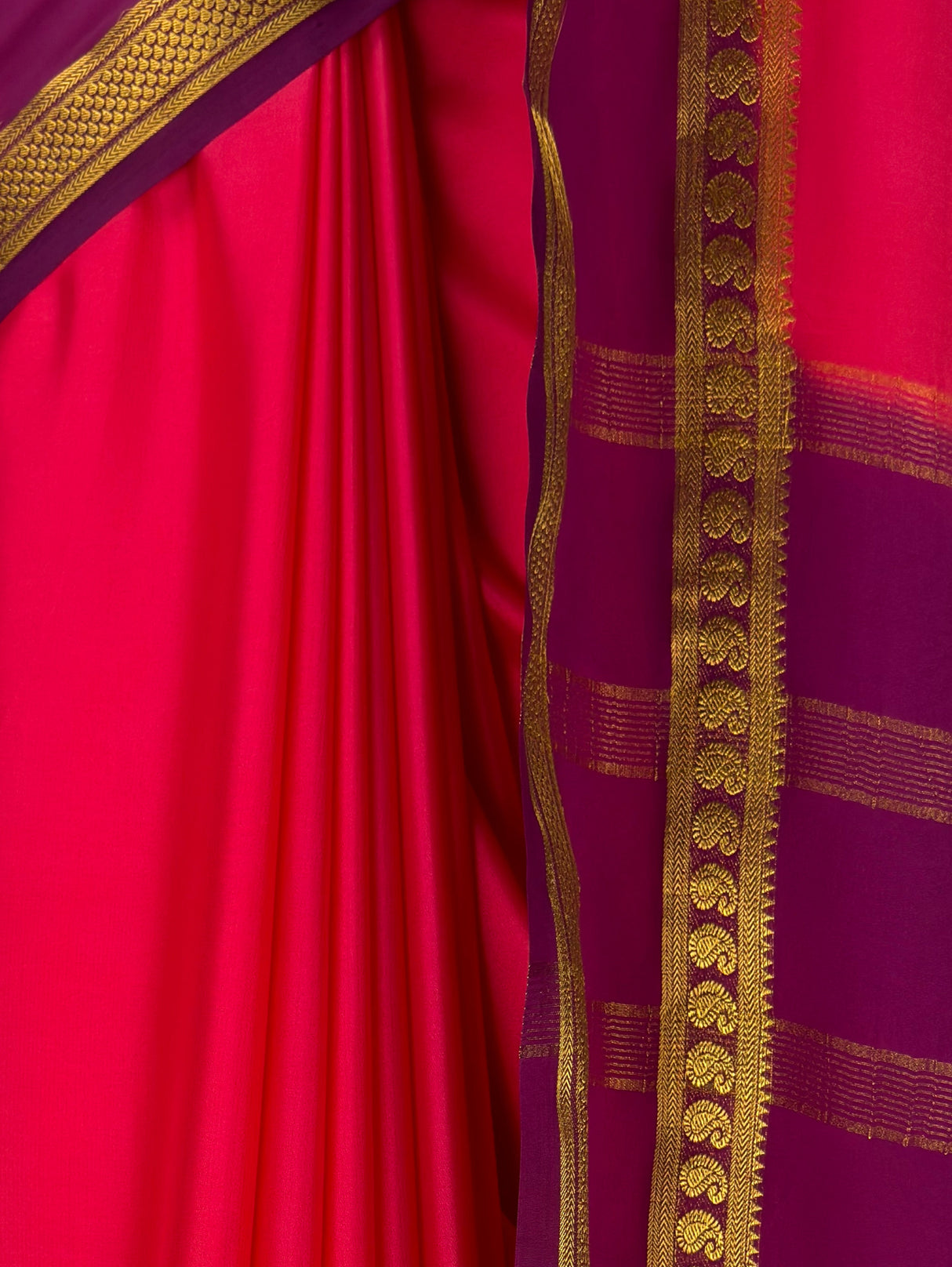MIMOSA Gajari Saree Saree — fleets shot full lifestyle