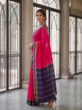 MIMOSA Rani Saree Saree — pose 5 styling detail