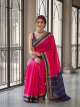 MIMOSA Rani Saree Saree — pose 8 styling detail
