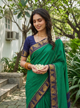 MIMOSA Rama Saree Saree — pose 10 styling detail