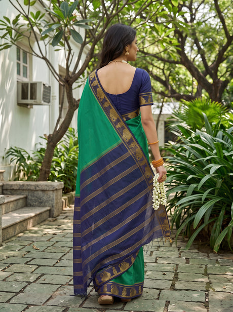 MIMOSA Rama Saree Saree — pose 2 styling detail