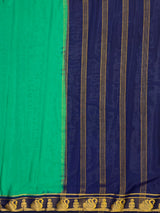 MIMOSA Rama Saree Saree — pallu and zari work detail
