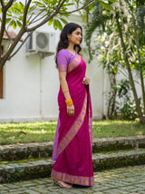 MIMOSA Rani Saree Saree — pose 3 styling detail
