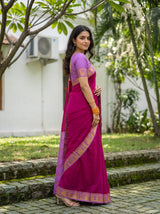 MIMOSA Rani Saree Saree — pose 5 styling detail