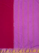 MIMOSA Rani Saree Saree — pallu and zari work detail
