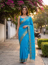 MIMOSA Ananda Saree Saree — pose 6 styling detail