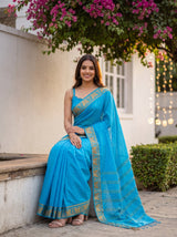 MIMOSA Ananda Saree Saree — pose 8 styling detail
