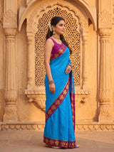MIMOSA Ananda Saree Saree — pose 3 styling detail