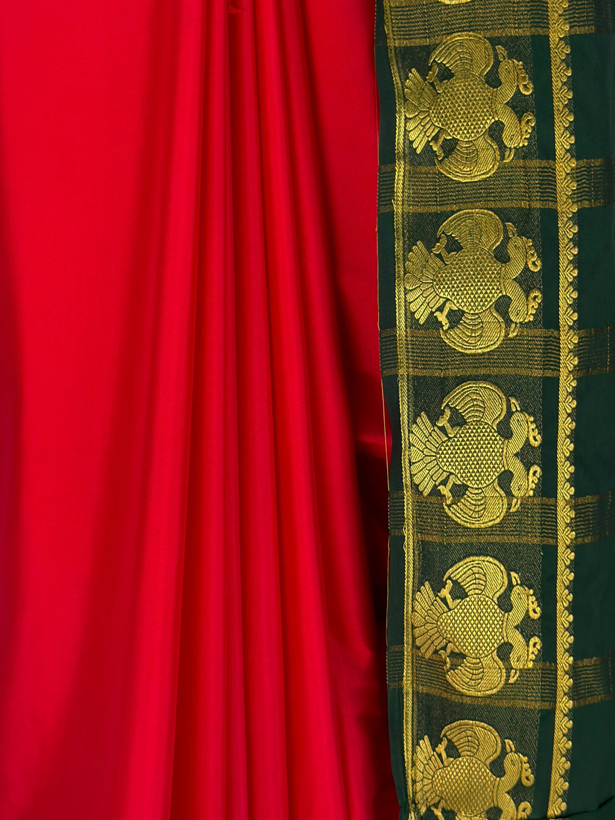 MIMOSA Strawberry Saree Saree — fleets shot full lifestyle