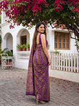 MIMOSA Jamun Saree Saree — pose 7 styling detail