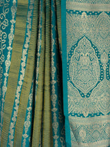 MIMOSA Sapphire Saree Saree — fleets shot full lifestyle