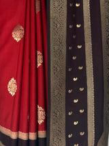 MIMOSA Rust Saree Saree — fleets shot full lifestyle