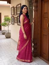 MIMOSA Rani Saree Saree — pose 3 styling detail