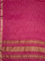 MIMOSA Rani Saree Saree — pallu and zari work detail