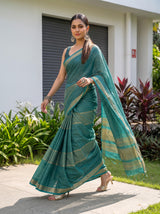 MIMOSA Sapphire Saree Saree — pose 6 styling detail