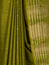 MIMOSA Olive Saree Saree — fleets shot full lifestyle