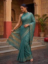MIMOSA Sapphire Saree Saree — pose 9 styling detail