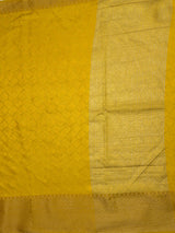 MIMOSA Gold Saree Saree — pallu and zari work detail