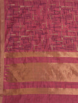 MIMOSA Gajari Banarasi tusser Saree — pallu and zari work detail
